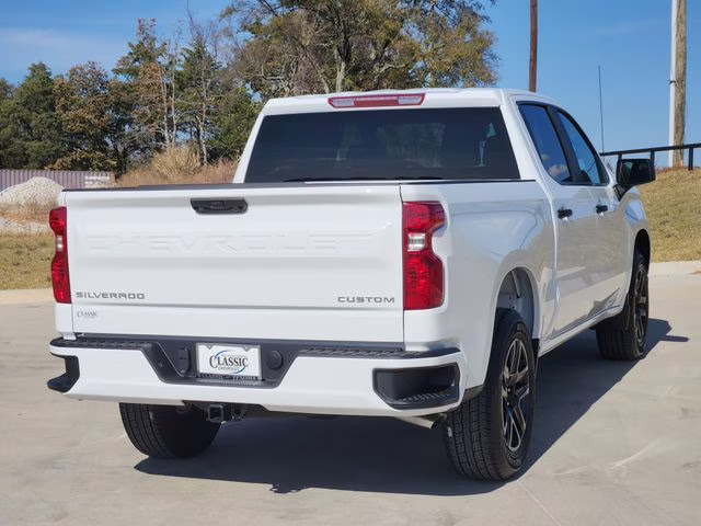 2026 Summit White Chevrolet Silverado 1500 Custom RWD Truck