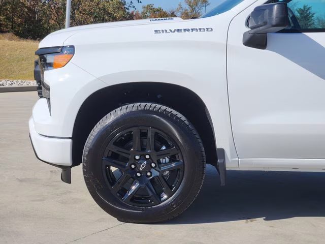 2026 Summit White Chevrolet Silverado 1500 Custom RWD Truck