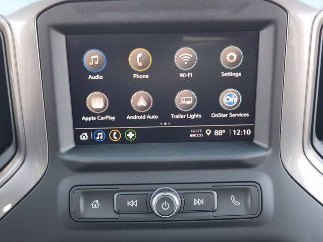 2026 Summit White Chevrolet Silverado 1500 Custom RWD Truck