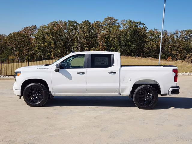 2026 Summit White Chevrolet Silverado 1500 Custom RWD Truck