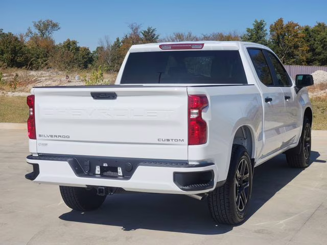 2026 Summit White Chevrolet Silverado 1500 Custom RWD Truck