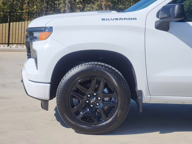 2026 Summit White Chevrolet Silverado 1500 Custom RWD Truck