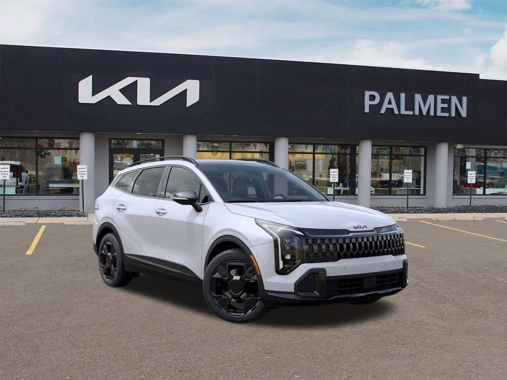 2026 Glacial White Pearl Kia Sportage X-Line AWD SUV