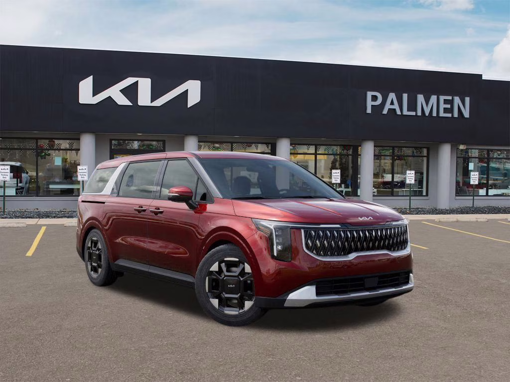 2026 Flare Red Kia Carnival EX FWD Van