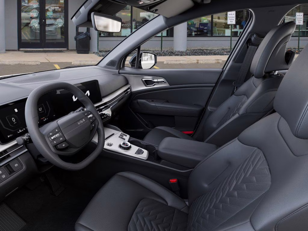 2026 Snow White Pearl Kia Sportage Hybrid X-Line AWD SUV