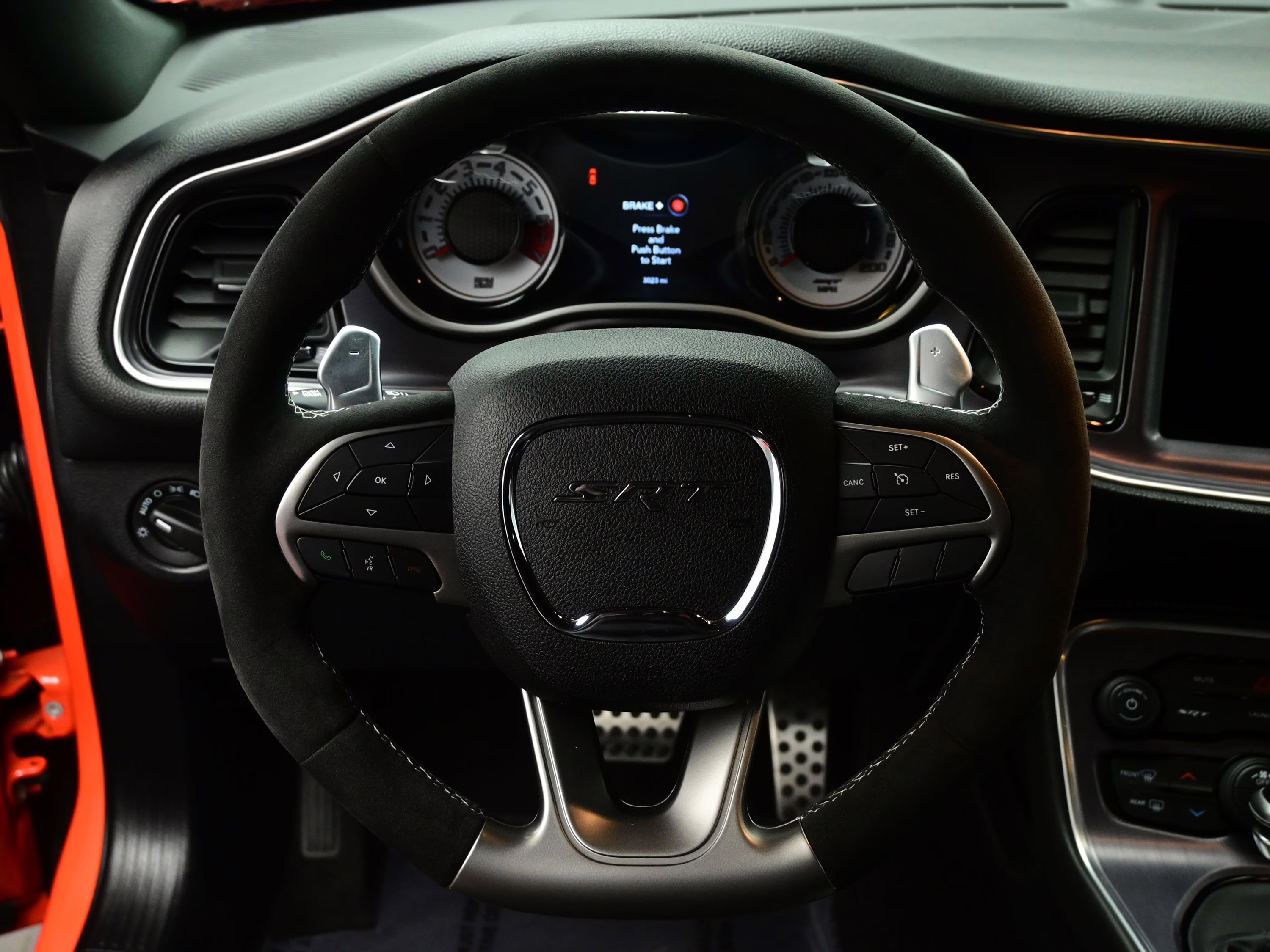 2018 Go Mango! Dodge Challenger SRT RWD Coupe