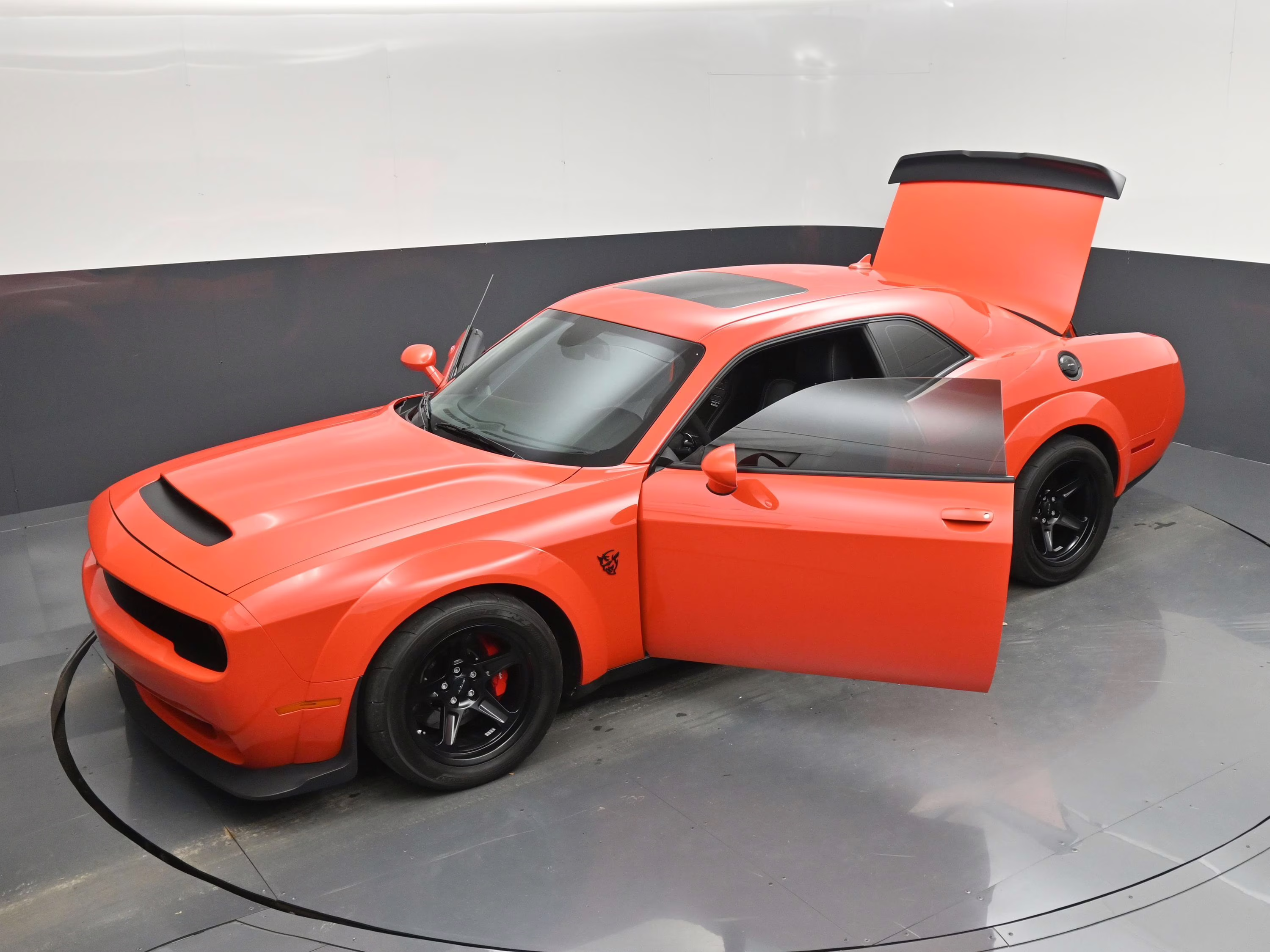 2018 Go Mango! Dodge Challenger SRT RWD Coupe