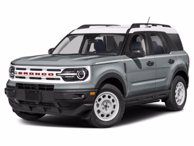 2024 Gray Metallic Ford Bronco Sport Heritage 4X4 SUV