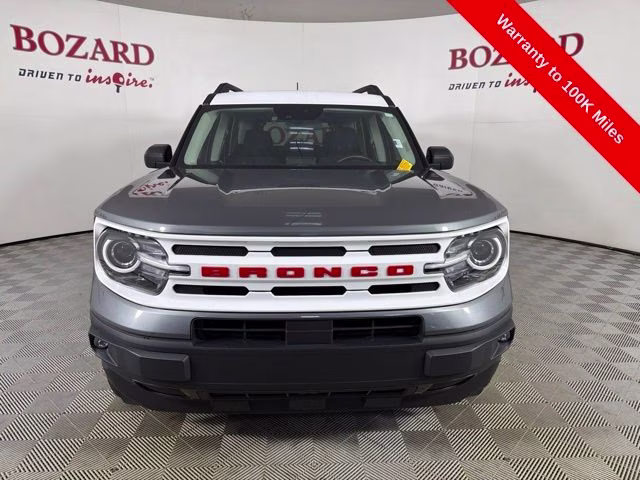 2024 Gray Metallic Ford Bronco Sport Heritage 4X4 SUV