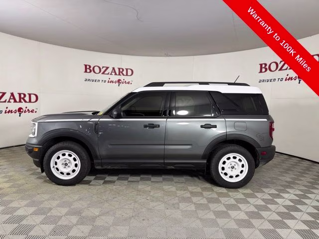 2024 Gray Metallic Ford Bronco Sport Heritage 4X4 SUV