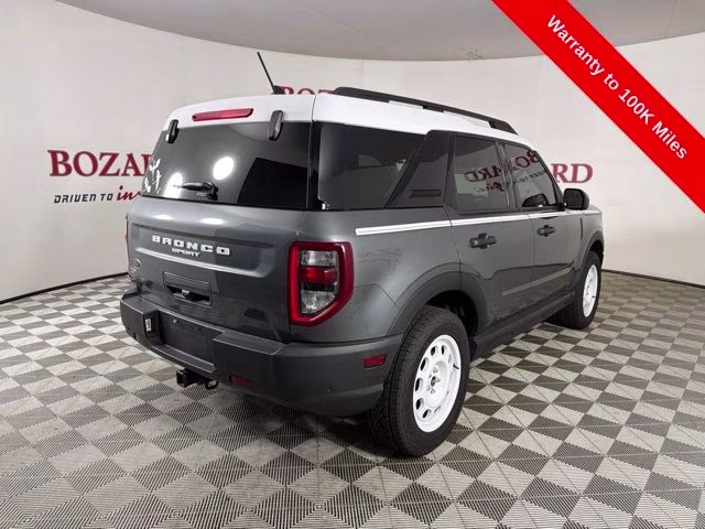 2024 Gray Metallic Ford Bronco Sport Heritage 4X4 SUV