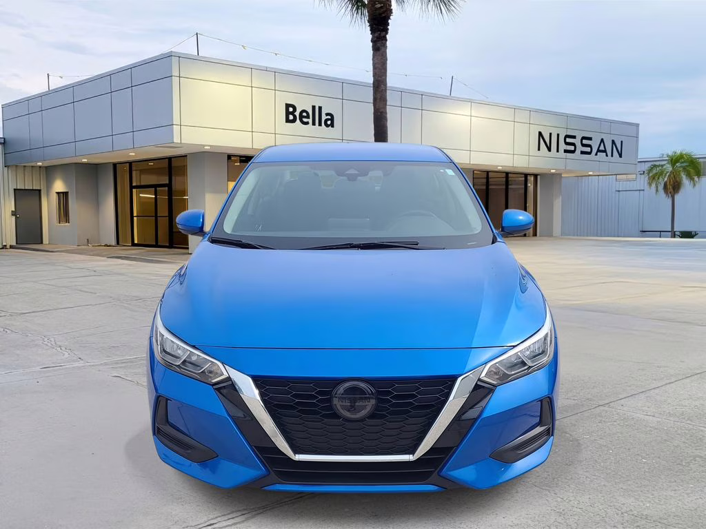 2022 Electric Blue Metallic Nissan Sentra SV FWD Sedan
