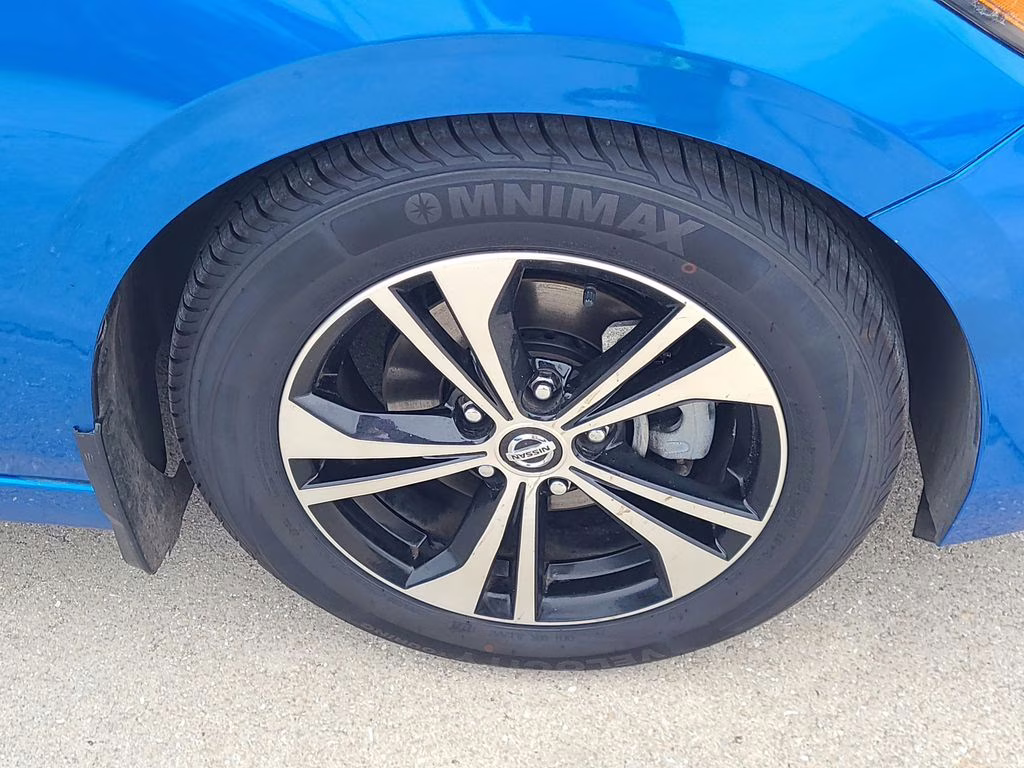 2022 Electric Blue Metallic Nissan Sentra SV FWD Sedan