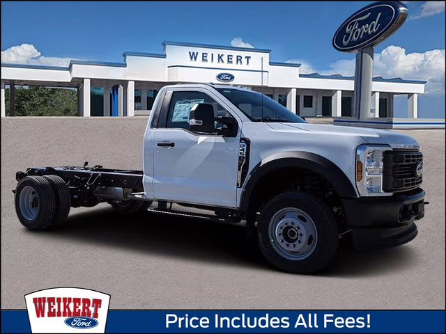 2026 Oxford White Ford Super Duty F-450 DRW XL 4X4 Chassis