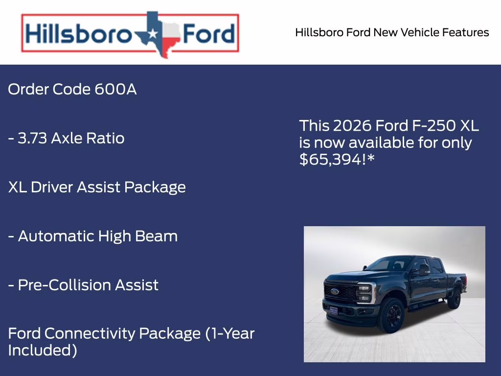 2026 Carbonized Gray Metallic Ford Super Duty F-250 SRW XL 4X4 Truck