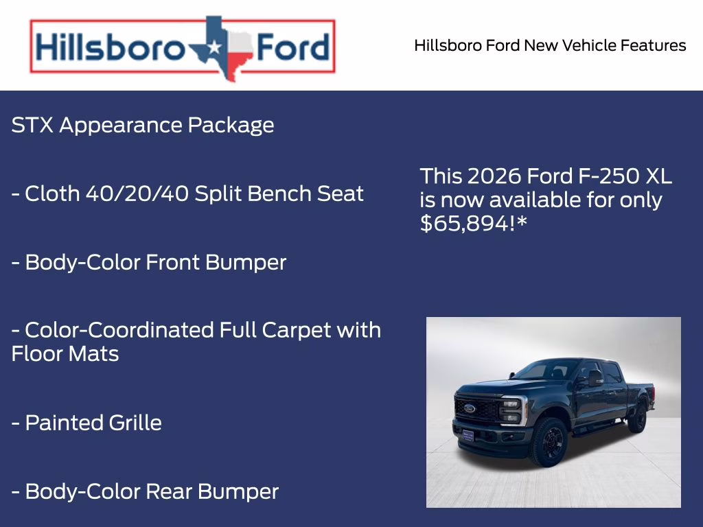 2026 Carbonized Gray Metallic Ford Super Duty F-250 SRW XL 4X4 Truck