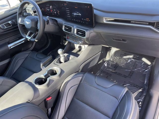 2025 Oxford White Ford Mustang GT Premium Sleeper Package RWD Coupe