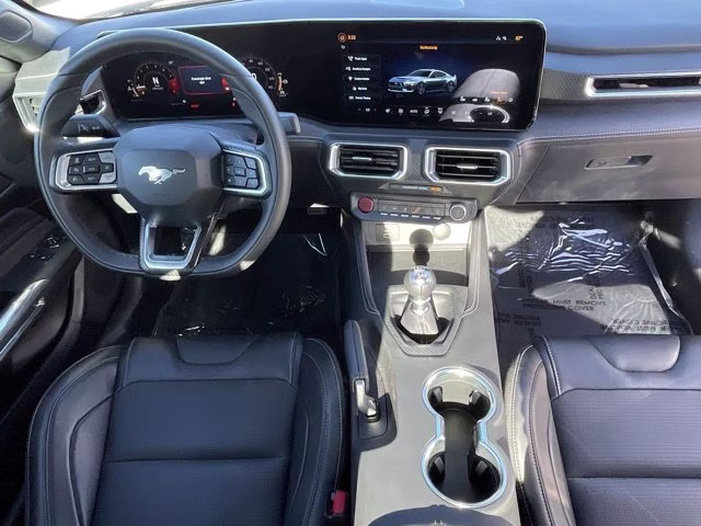 2025 Oxford White Ford Mustang GT Premium Sleeper Package RWD Coupe