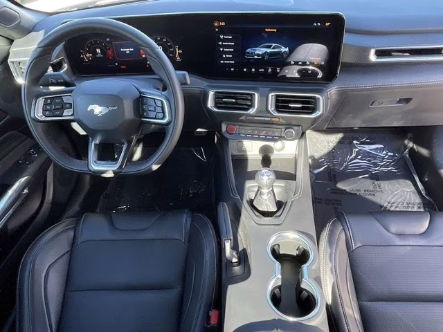 2025 Oxford White Ford Mustang GT Premium Sleeper Package RWD Coupe