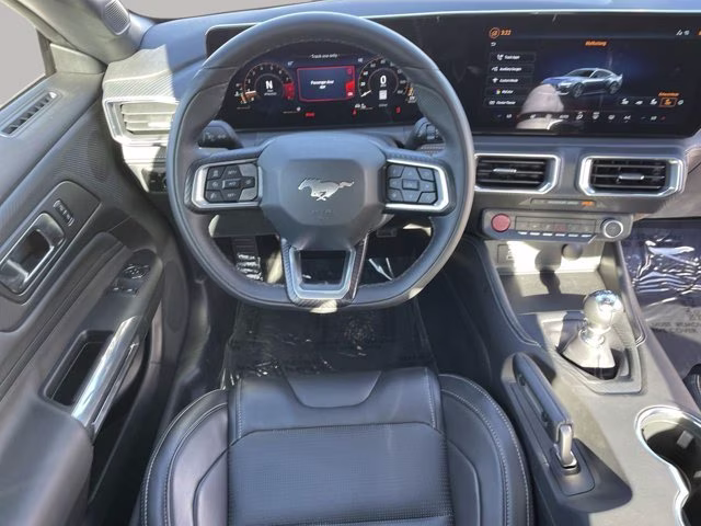 2025 Oxford White Ford Mustang GT Premium Sleeper Package RWD Coupe