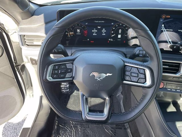 2025 Oxford White Ford Mustang GT Premium Sleeper Package RWD Coupe