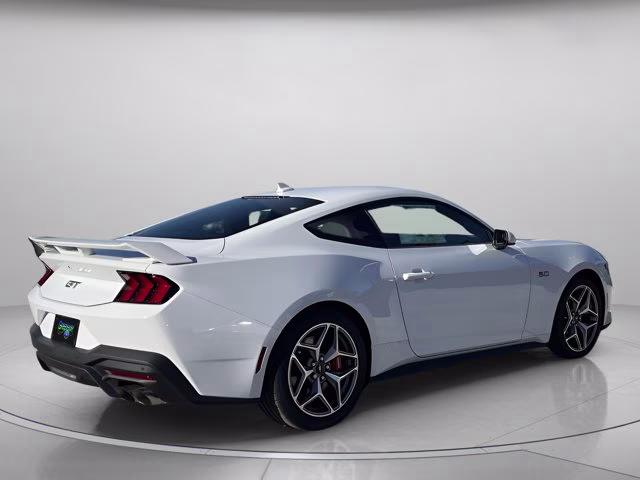 2025 Oxford White Ford Mustang GT Premium Sleeper Package RWD Coupe