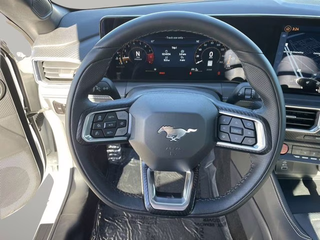 2025 Oxford White Ford Mustang GT Premium Sleeper Package RWD Coupe