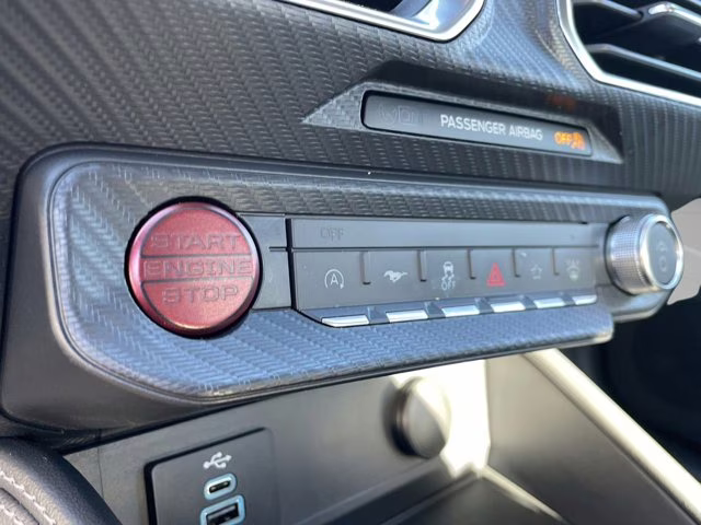 2025 Oxford White Ford Mustang GT Premium Sleeper Package RWD Coupe