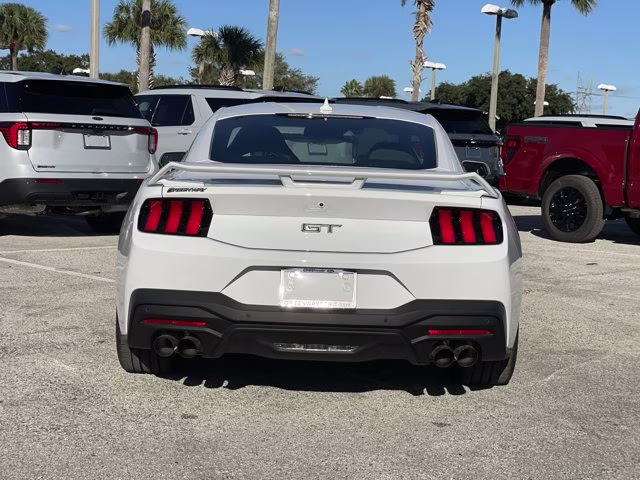 2025 Oxford White Ford Mustang GT Premium Sleeper Package RWD Coupe
