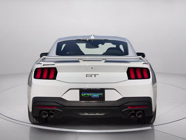 2025 Oxford White Ford Mustang GT Premium Sleeper Package RWD Coupe
