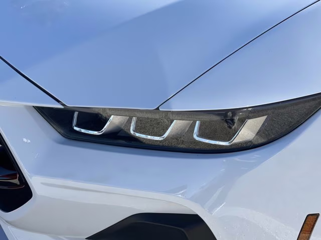 2025 Oxford White Ford Mustang GT Premium Sleeper Package RWD Coupe