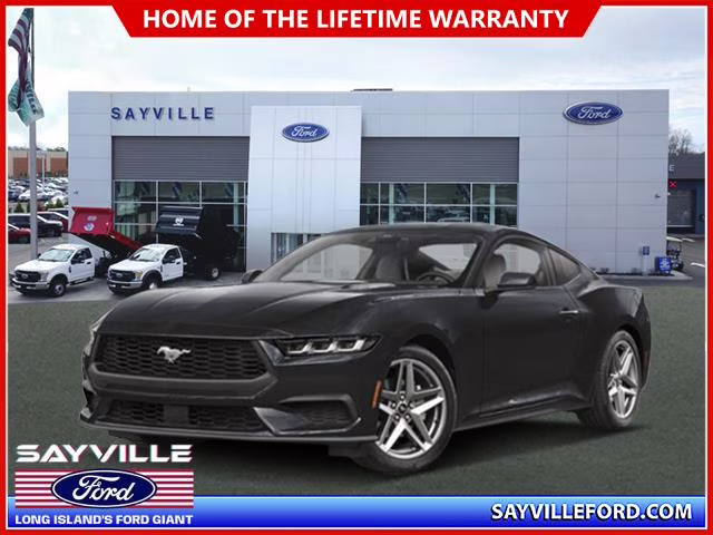 2026 Shadow Black Ford Mustang EcoBoost Fastback RWD Sedan