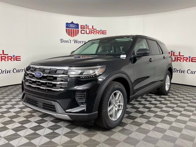 2026 Black Metallic Ford Explorer Active RWD SUV
