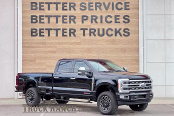 2023 Black Ford Super Duty F-350 SRW Platinum 4X4 Truck