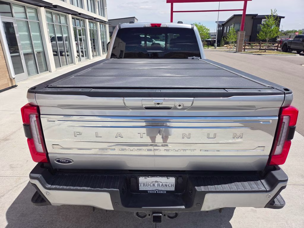 2023 Silver Ford Super Duty F-350 DRW Platinum 4X4 Truck