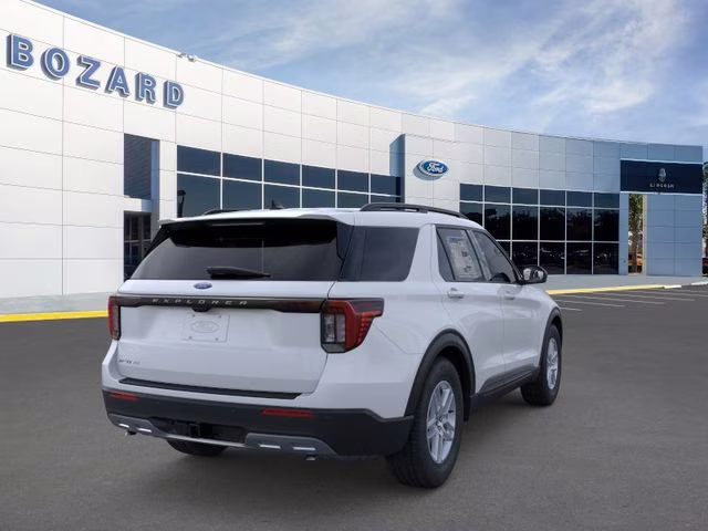 2026 Space White Metallic Ford Explorer Active RWD SUV