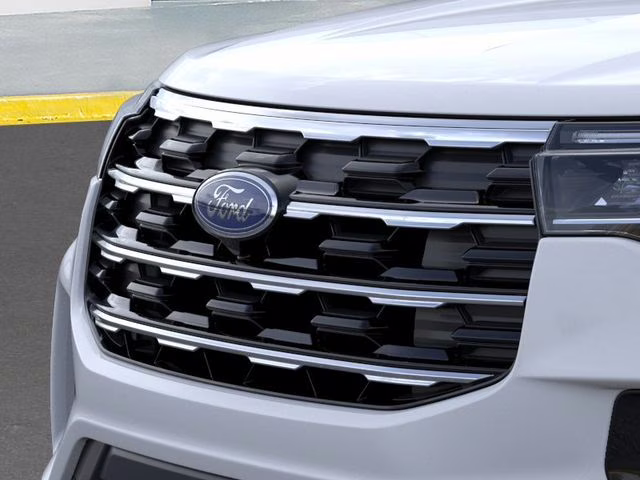 2026 Space White Metallic Ford Explorer Active RWD SUV