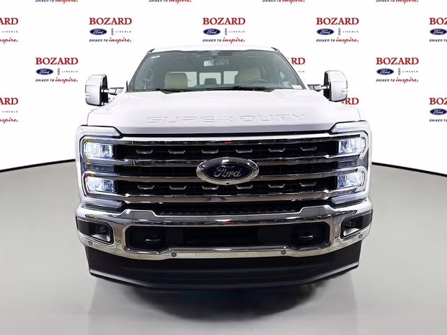 2026 Star White Metallic Tri-Coat Ford Super Duty F-250 SRW Lariat 4X4 Truck