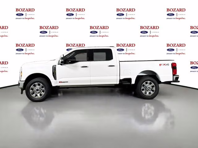 2026 Star White Metallic Tri-Coat Ford Super Duty F-250 SRW Lariat 4X4 Truck