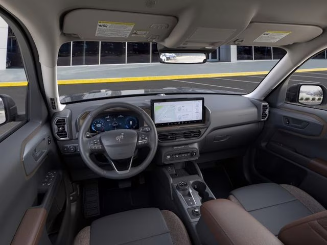 2025 Azure Gray Metallic Tri-Coat Ford Bronco Sport Outer Banks 4X4 SUV