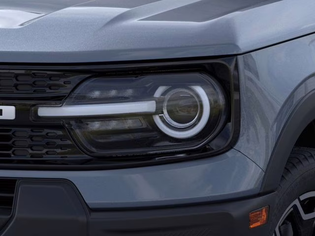 2025 Azure Gray Metallic Tri-Coat Ford Bronco Sport Outer Banks 4X4 SUV