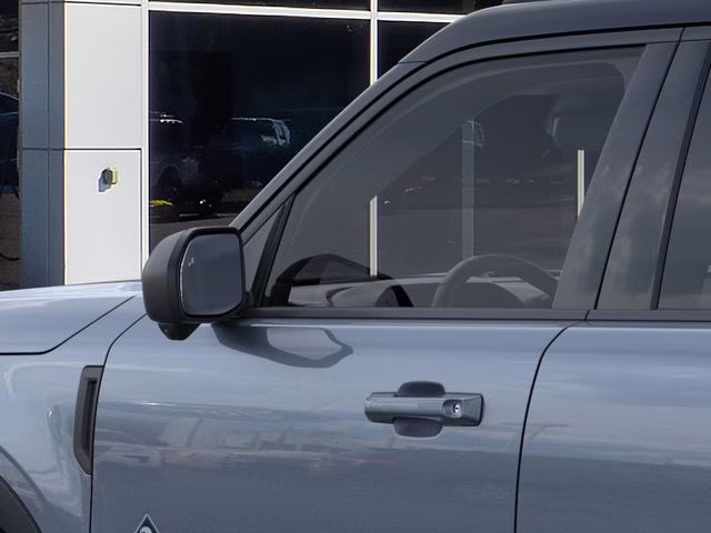 2025 Azure Gray Metallic Tri-Coat Ford Bronco Sport Outer Banks 4X4 SUV