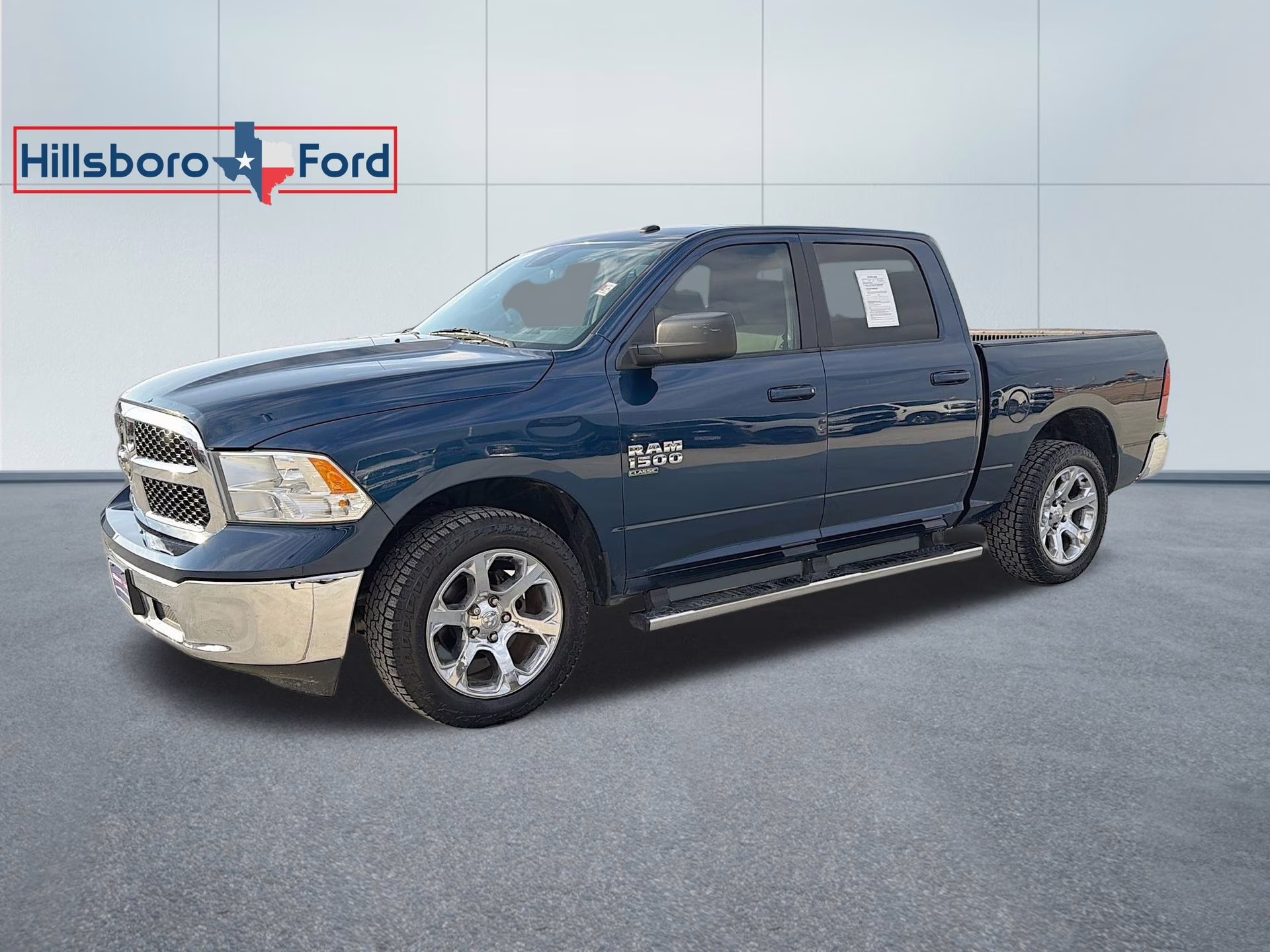 2021 Patriot Blue Pearlcoat Ram 1500 Classic SLT 4X4 Truck