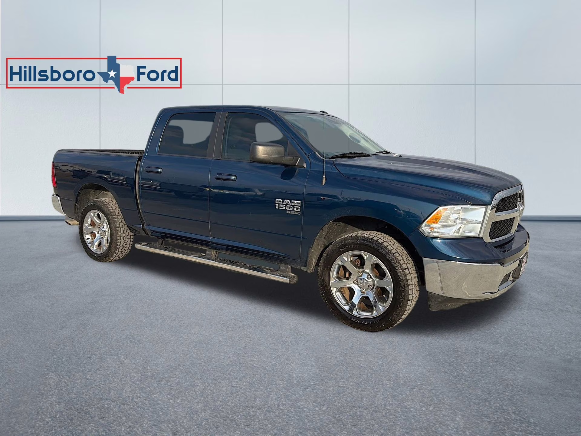 2021 Patriot Blue Pearlcoat Ram 1500 Classic SLT 4X4 Truck