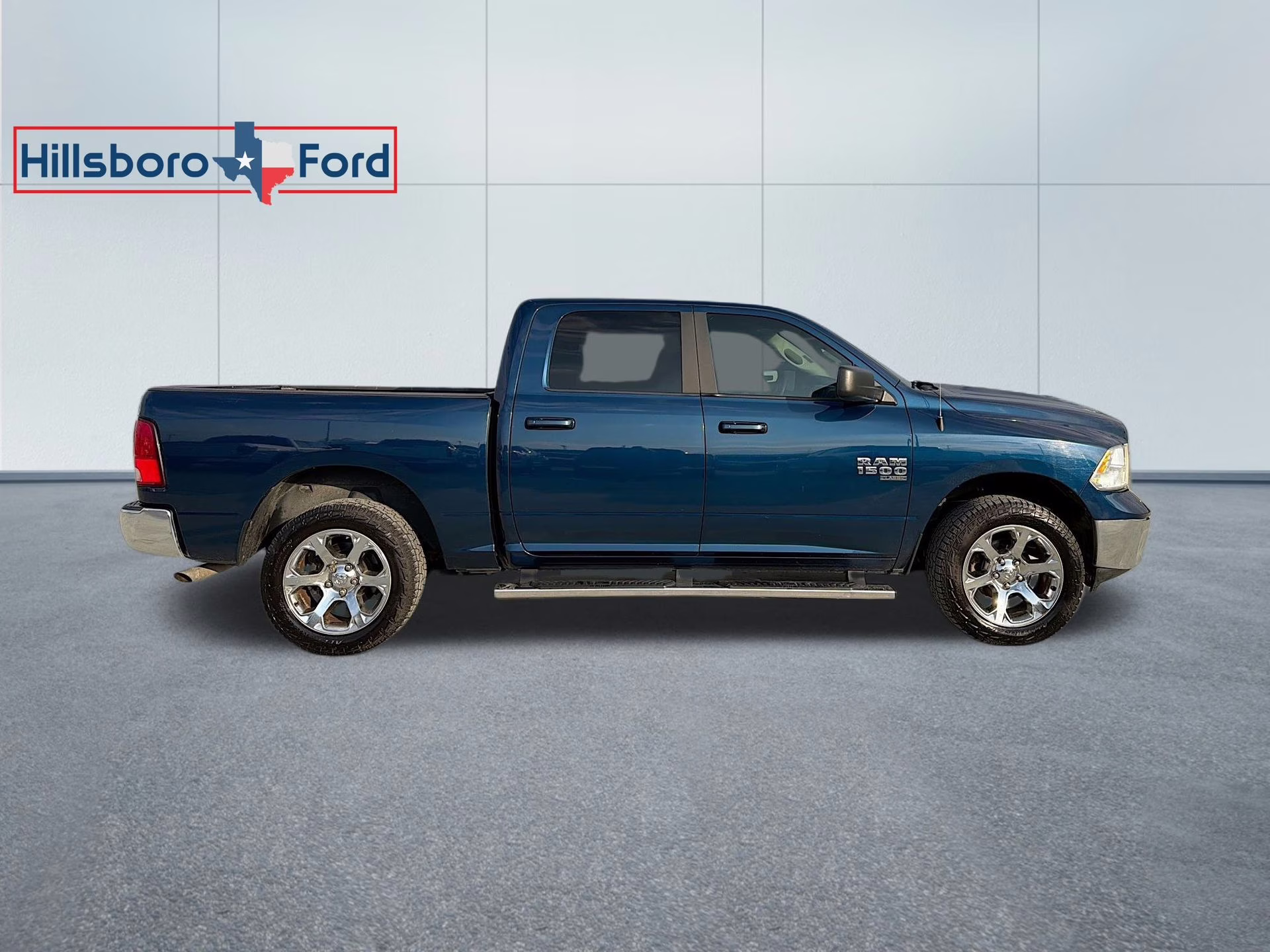 2021 Patriot Blue Pearlcoat Ram 1500 Classic SLT 4X4 Truck