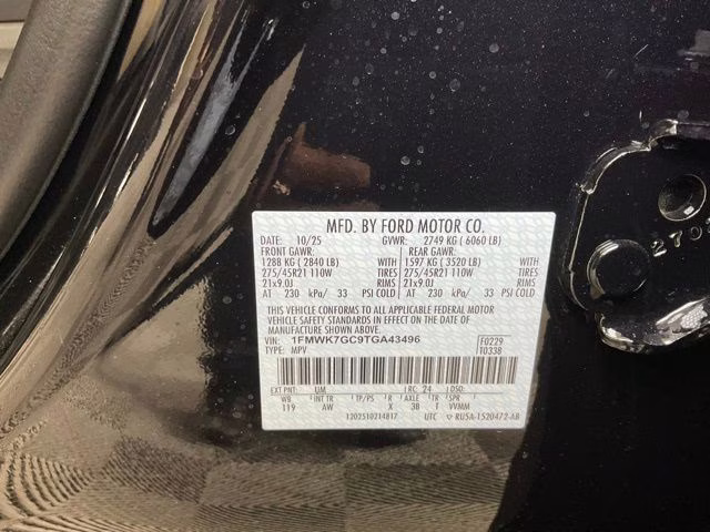 2026 Black Metallic Ford Explorer ST RWD SUV