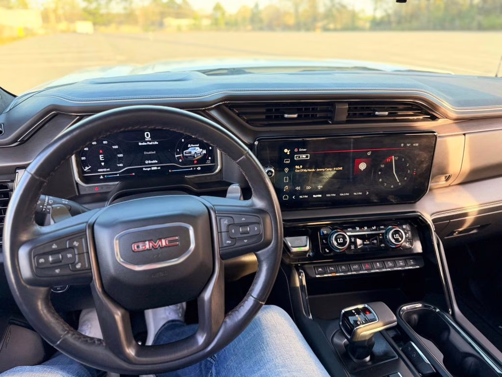 2023 Summit White GMC Sierra AT4X 4X4 Truck