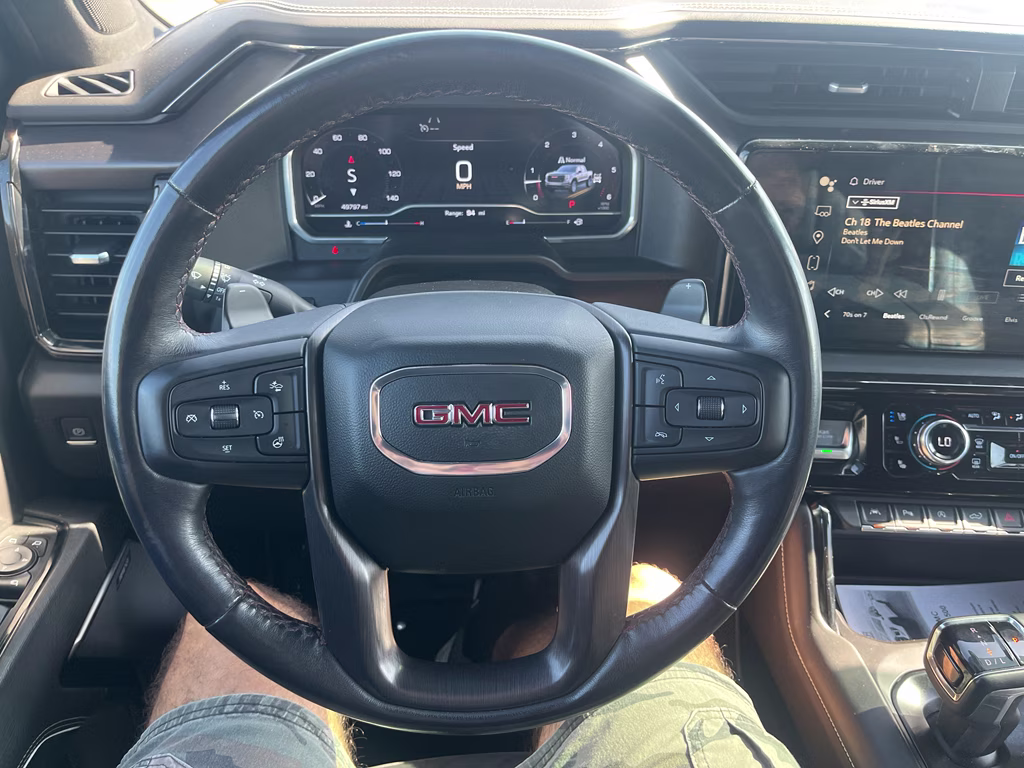 2023 Summit White GMC Sierra AT4X 4X4 Truck