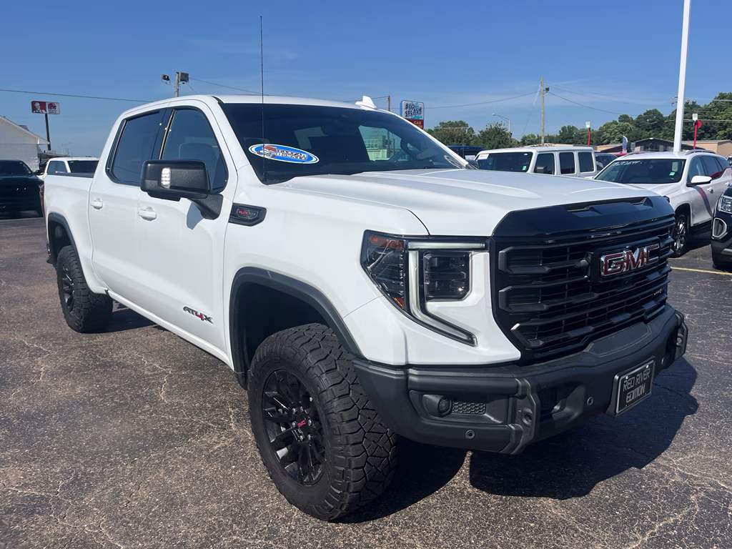 2023 Summit White GMC Sierra AT4X 4X4 Truck