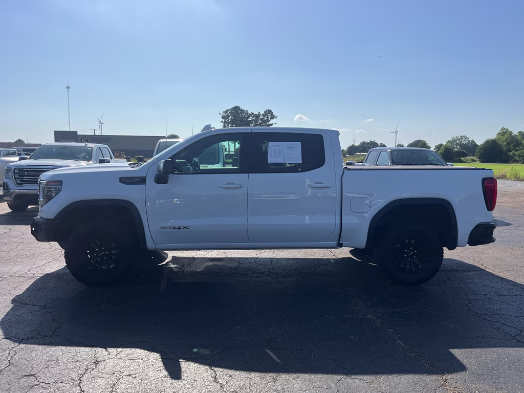2023 Summit White GMC Sierra AT4X 4X4 Truck